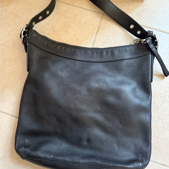 Vintage Coach Black Leather 9188 - Picture 2 of 7